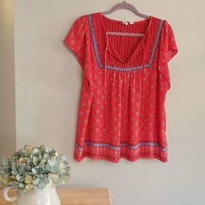GAP boho chic shirt